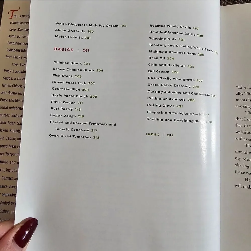 The Best of Wolfgang Puck Cookbook. Live,  love,  eat